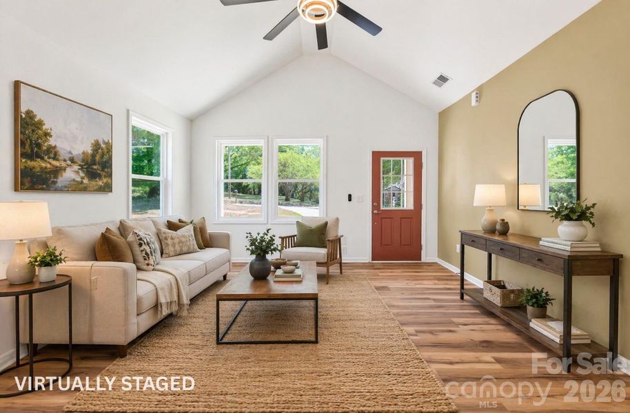 Furnished interior view inside a new home in , Shelby (Image 6).