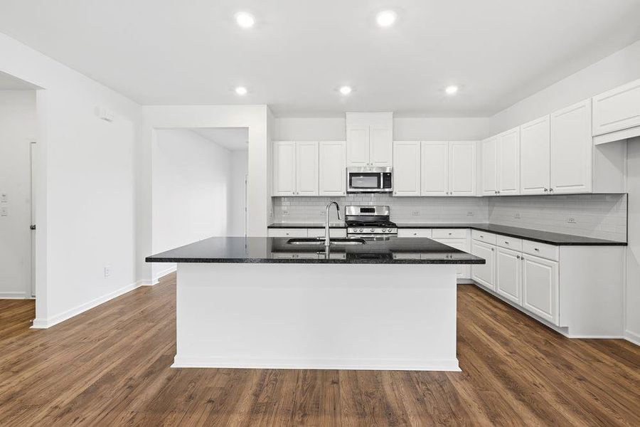 Furnished interior view inside a new home in Windance Lake, Loganville (Image 8).