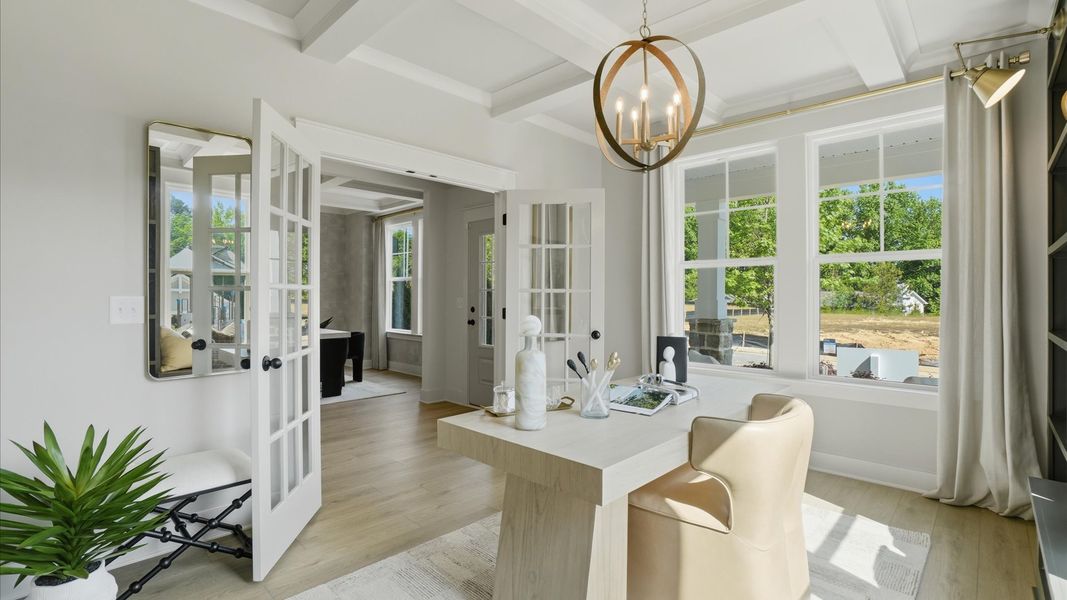 Representative furnished interior of a home built from the Stonefield by DRB Homes in Northcroft, Loganville (Image 10).