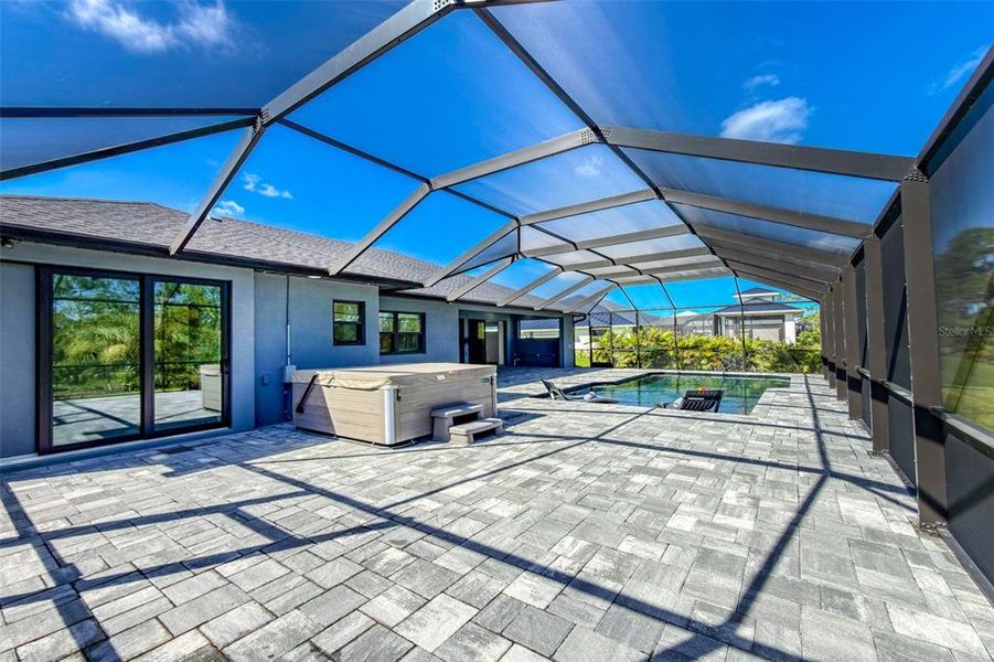 Exterior details and patio area of a home in , Rotonda West (Image 33).
