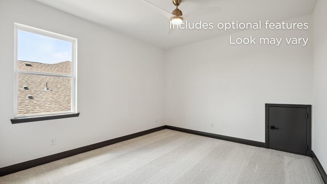 Spacious, unfurnished interior of a new home in Woodhavyn 60', Magnolia (Image 22).