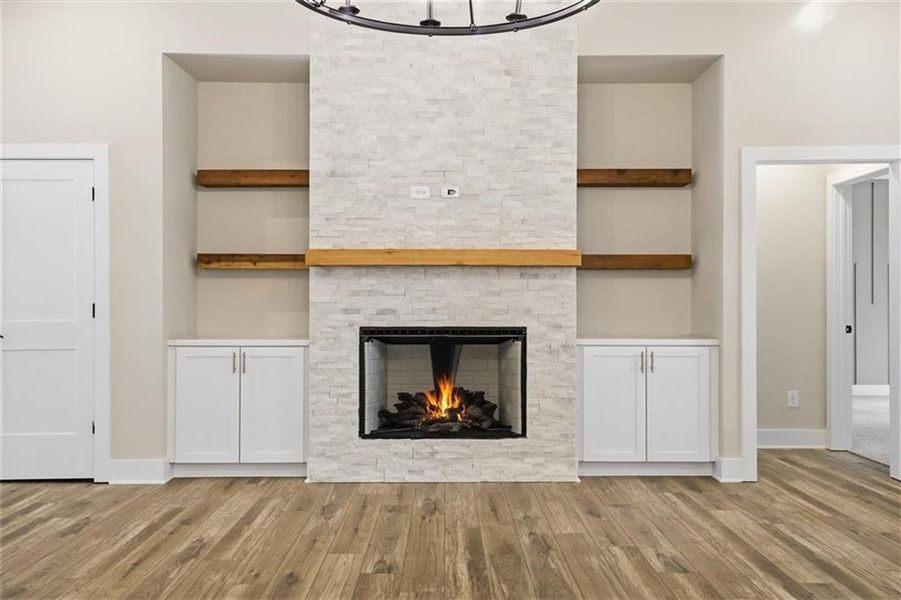 Furnished interior view inside a new home in , Clarkesville (Image 18).