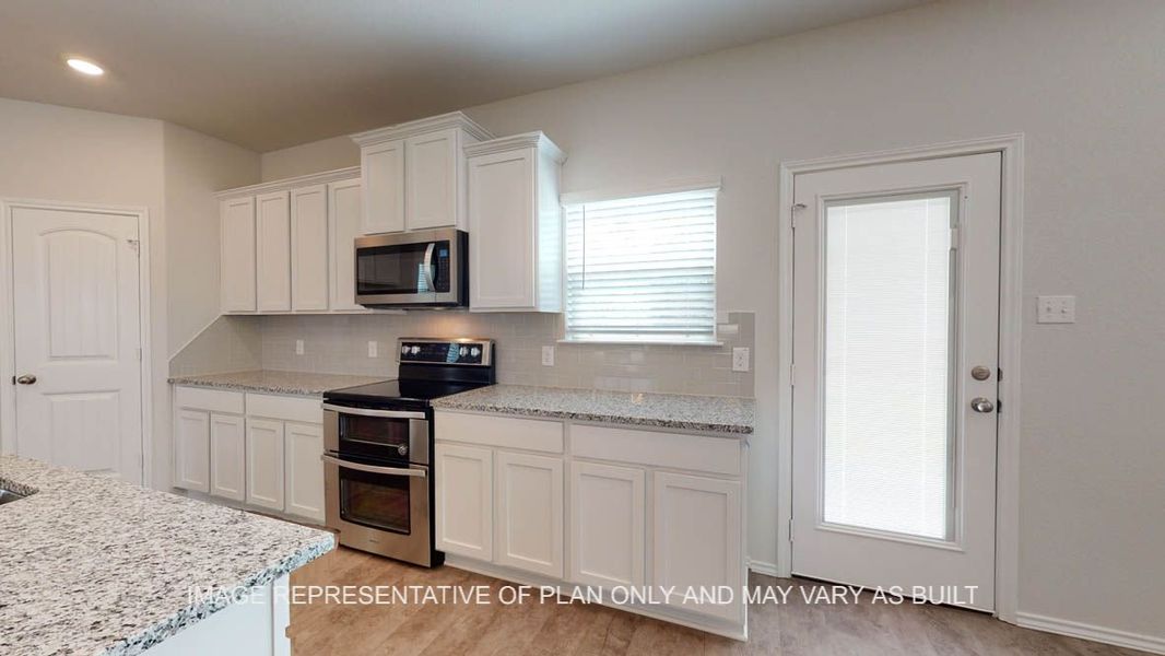 Representative furnished interior of a home built from the Aspen by D.R. Horton in Village at Nolan Heights, Harker Heights (Image 6).