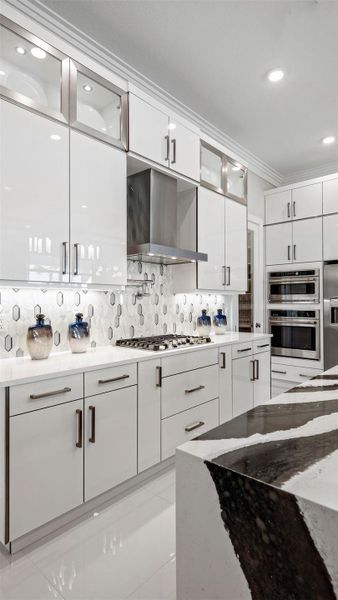 Furnished interior view inside a new home in Cresswind Palm Beach at Westlake, Westlake (Image 28).