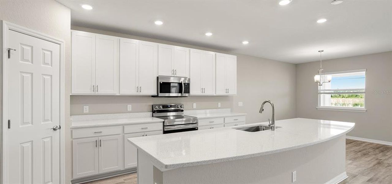 Furnished interior view inside a new home in The Crossings - Single-Family Homes, St. Cloud (Image 8).