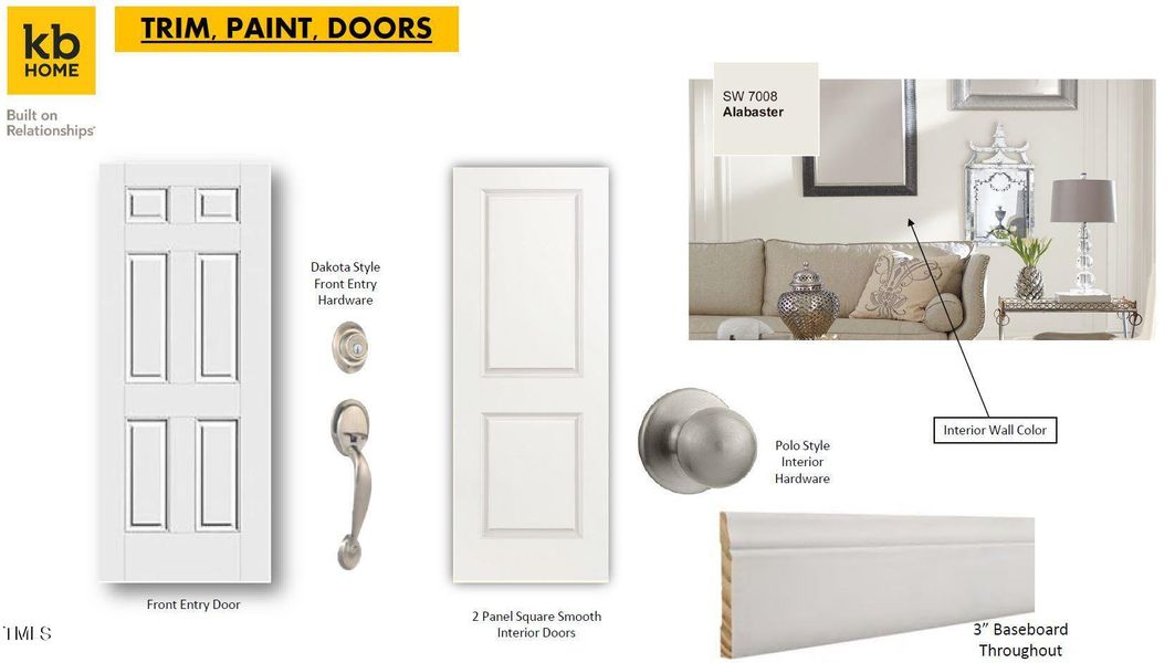 Trim, Paint, Door Color Scheme