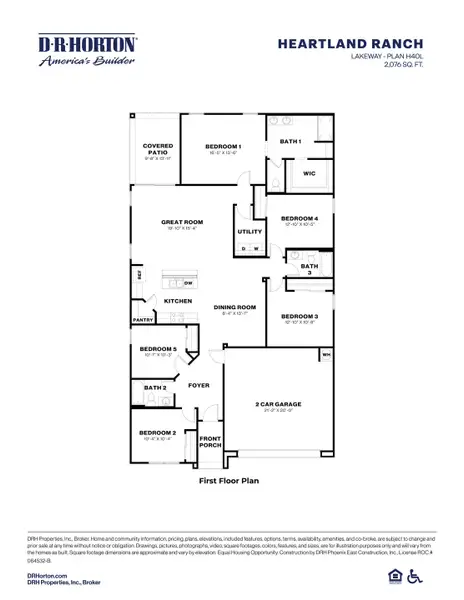 2D floor plan layout of this home in Heartland Ranch, Coolidge, AZ (Image 4). 2D floor plan layout of this home in Heartland Ranch, Coolidge, AZ (Image 4).