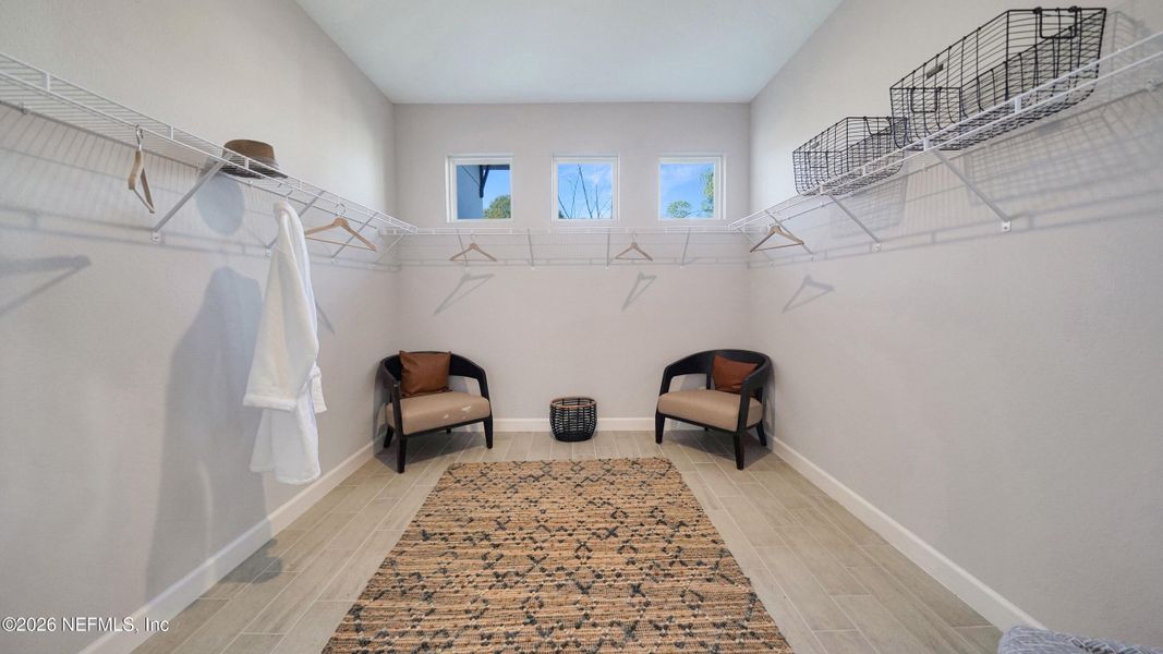 Furnished interior view inside a new home in , Palm Coast (Image 24).