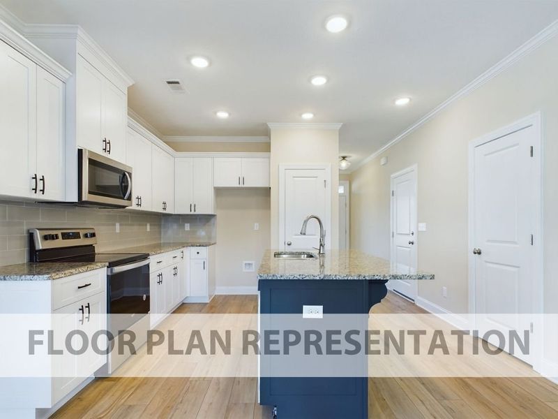Kitchen | The 1575 Plan by Ivey Homes Kitchen | The 1575 Plan by Ivey Homes