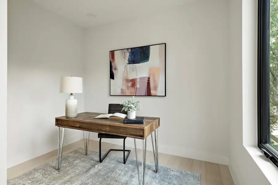 Furnished interior view inside a new home in , Austin (Image 8).