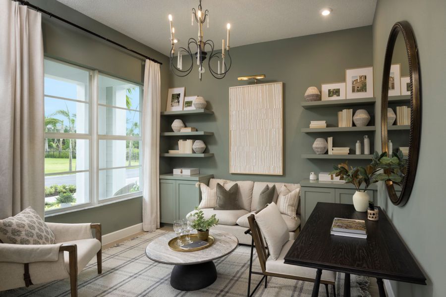 Representative furnished interior of a home built from the Canopy by Mattamy Homes in Tradition, Port St. Lucie (Image 6). Representative furnished interior of a home built from the Canopy by Mattamy Homes in Tradition, Port St. Lucie (Image 6).