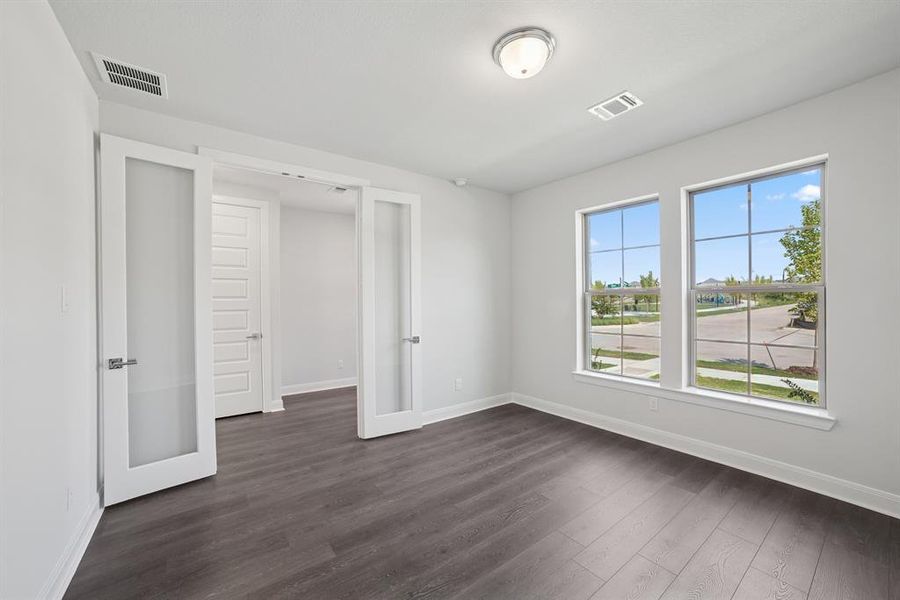 Spacious, unfurnished interior of a new home in Karis - Village Series, Crowley (Image 34). Spacious, unfurnished interior of a new home in Karis - Village Series, Crowley (Image 34).