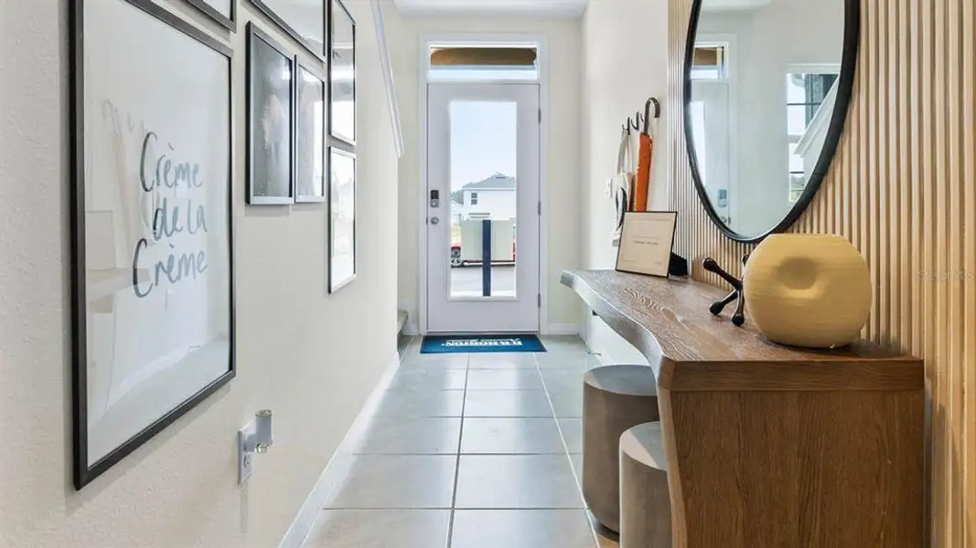 Furnished interior view inside a new home in , Davenport (Image 10).