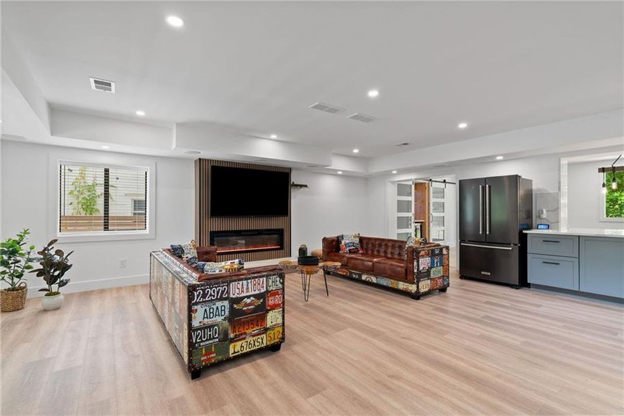 Furnished interior view inside a new home in , Atlanta (Image 3).