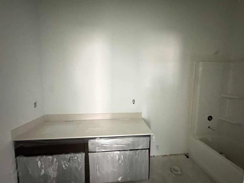 Bathroom 2 Construction Progress