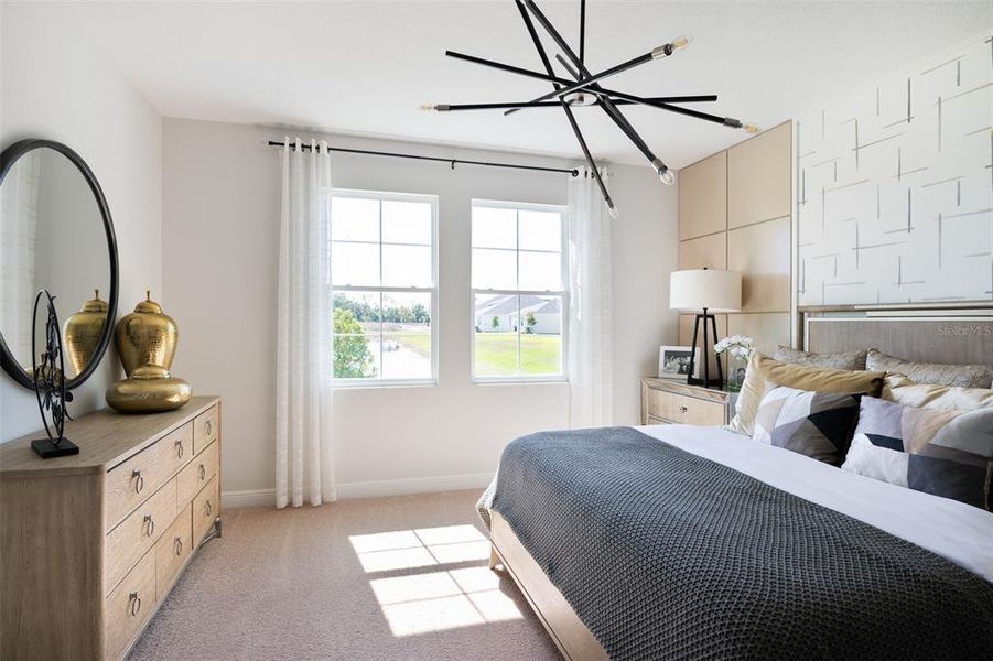 Furnished interior view inside a new home in Pasadena Woods, Wesley Chapel (Image 26).