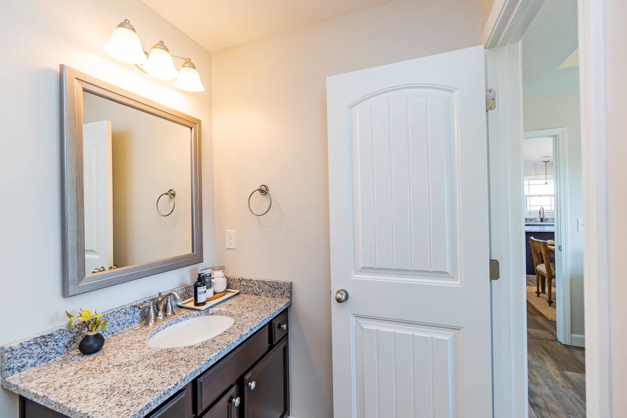 Representative furnished interior of a home built from the Clifton by Enchanted Homes in Arcadia Village, Spartanburg (Image 39).