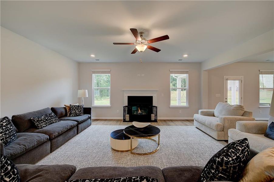 Furnished interior view inside a new home in Westwind Estates, Hampton (Image 42). Furnished interior view inside a new home in Westwind Estates, Hampton (Image 42).