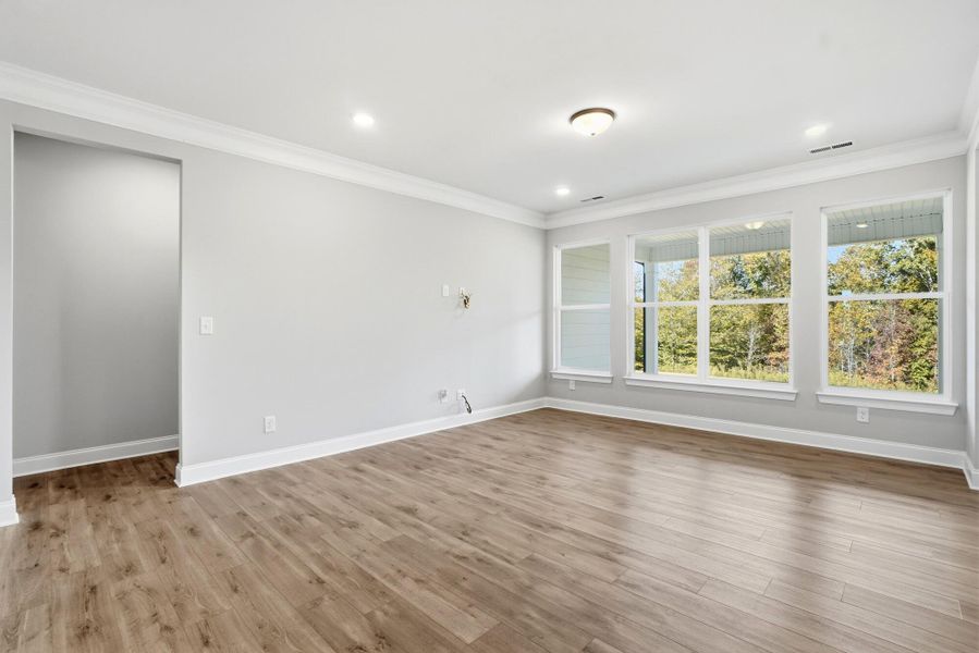 Spacious, unfurnished interior of a new home in The Meadows at Laurelbrook, Sherrills Ford (Image 23).