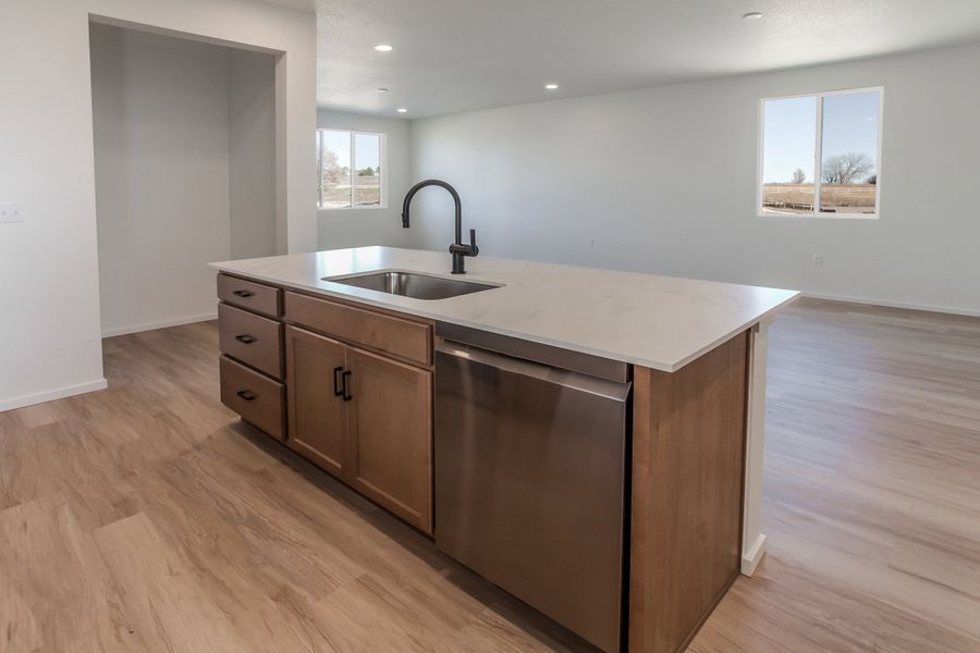 Furnished interior view inside a new home in Bloom, Fort Collins (Image 12). Furnished interior view inside a new home in Bloom, Fort Collins (Image 12).