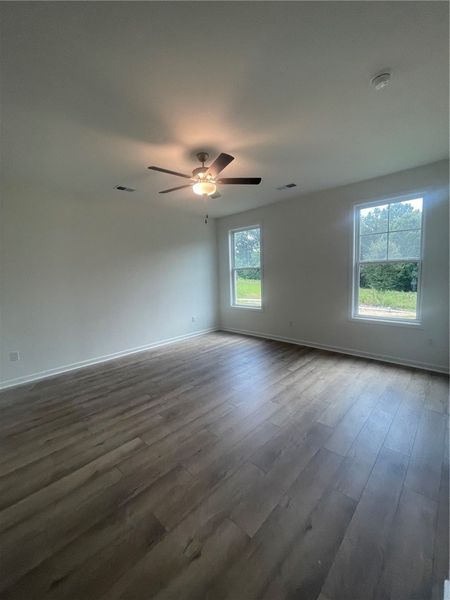 Spacious, unfurnished interior of a new home in Springwood Grove, Central (Image 8). Spacious, unfurnished interior of a new home in Springwood Grove, Central (Image 8).