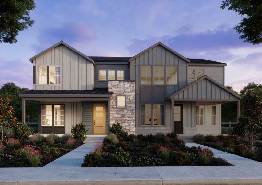 Representative exterior photo of a completed home built from the 2 by Trumark Homes in Trumark Homes at Sterling Ranch, Littleton, CO (Image 2).