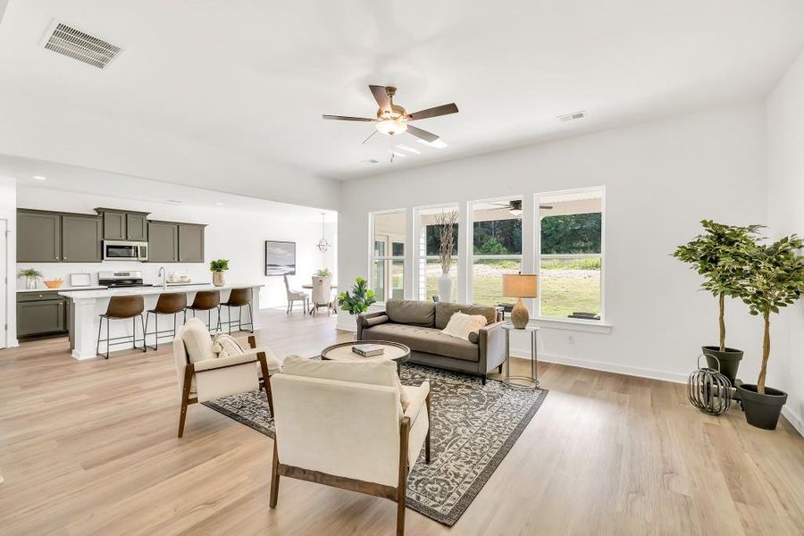Furnished interior view inside a new home in Westlyn, Winder (Image 25).