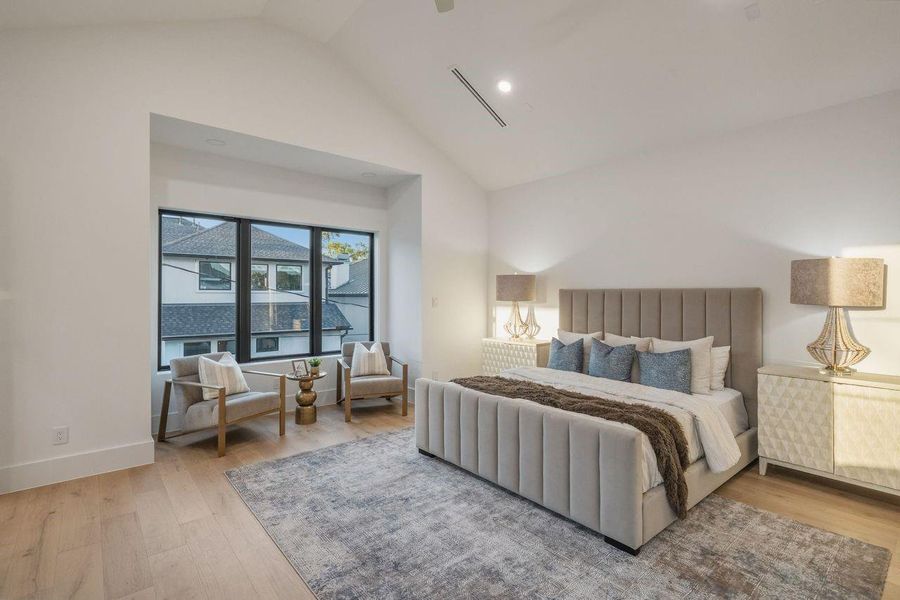 Primary Suite with Sitting Area