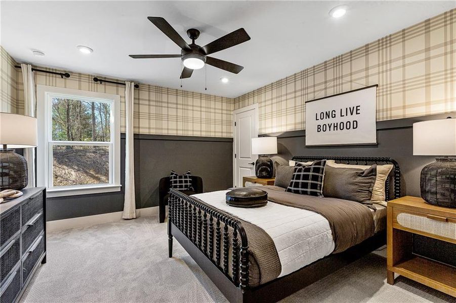 Furnished interior view inside a new home in Ashworth Estates, Powder Springs (Image 13).