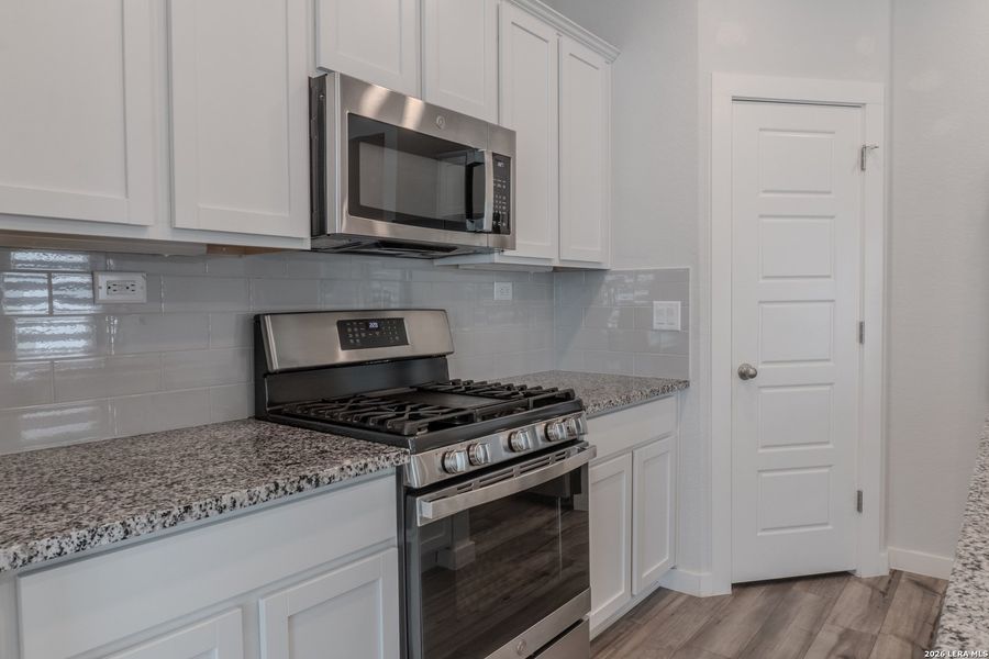Furnished interior view inside a new home in The Meadows at Hunters Ranch, San Antonio (Image 5). Furnished interior view inside a new home in The Meadows at Hunters Ranch, San Antonio (Image 5).