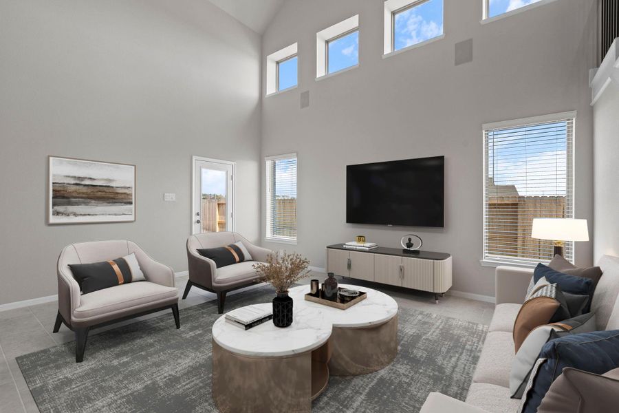 Furnished interior view inside a new home in Jubilee, Hockley (Image 8). Furnished interior view inside a new home in Jubilee, Hockley (Image 8).