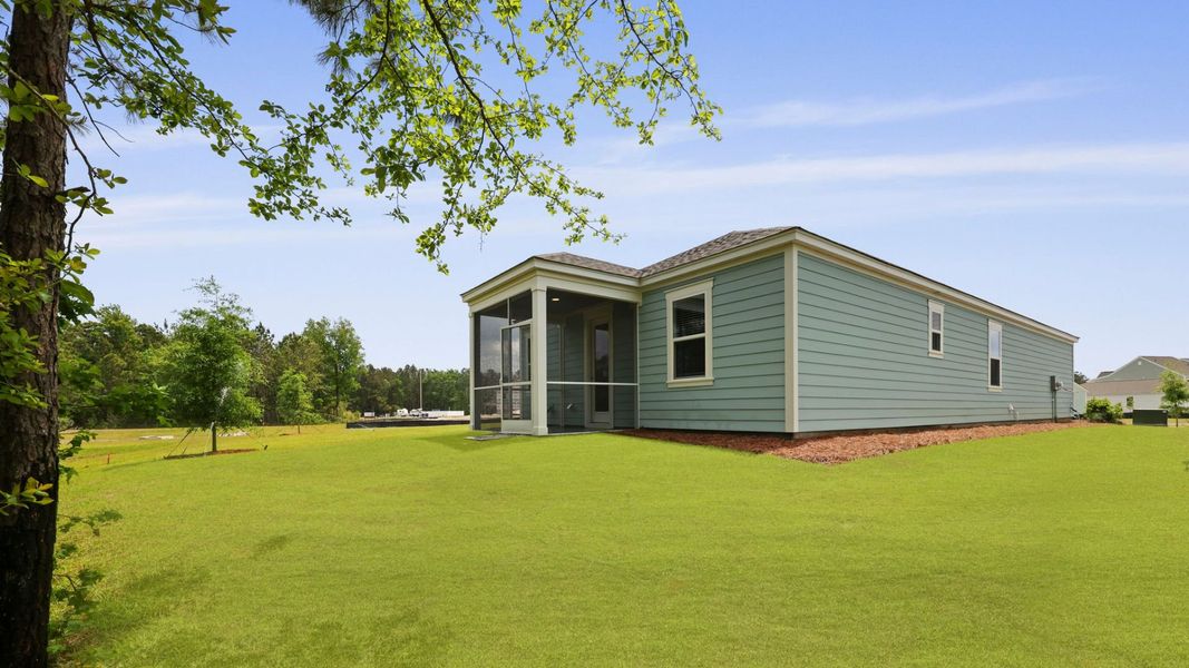 Front exterior of a new home in Sheep Island, Summerville, SC, highlighting curb appeal (Image 23).