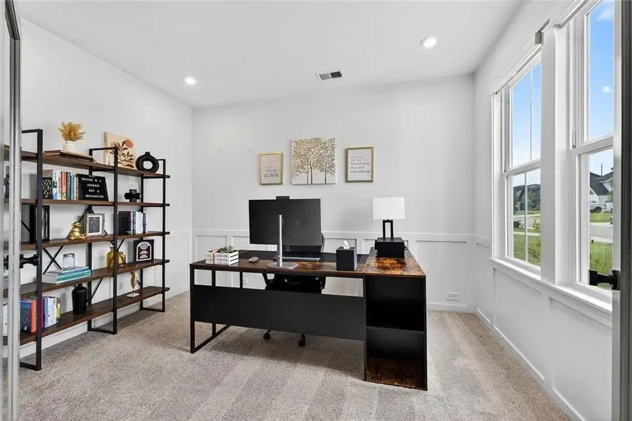 Furnished interior view inside a new home in Sweetbay Farm, Lawrenceville (Image 3).