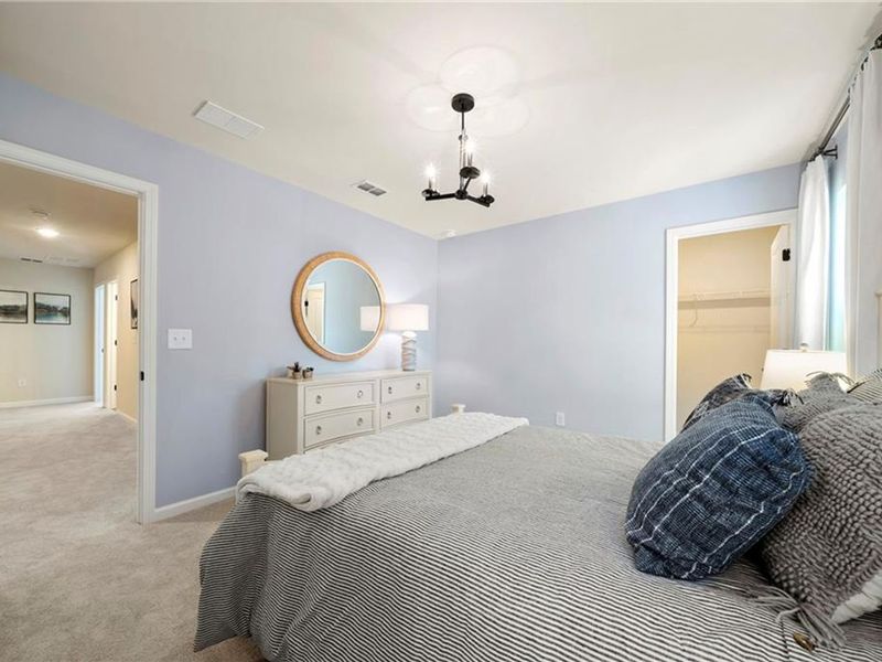 Furnished interior view inside a new home in Riverwood, Dallas (Image 45).