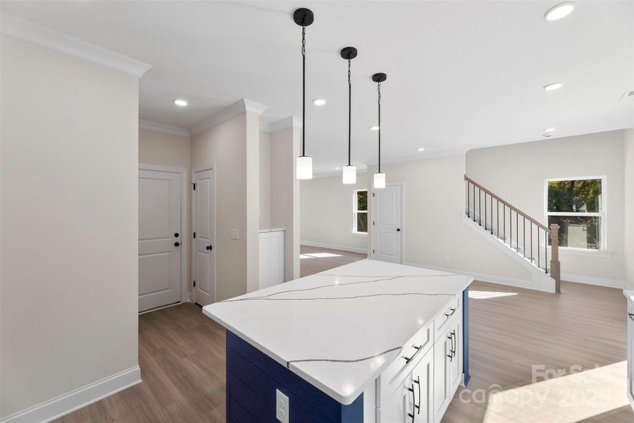 Furnished interior view inside a new home in , Huntersville (Image 4).