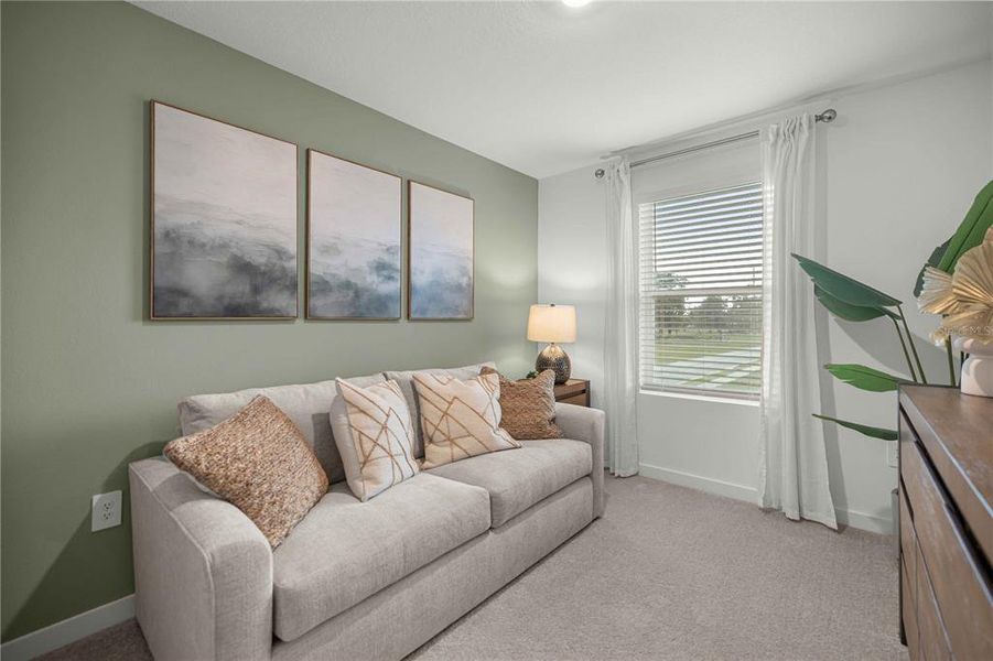 Furnished interior view inside a new home in , Ocala (Image 7).