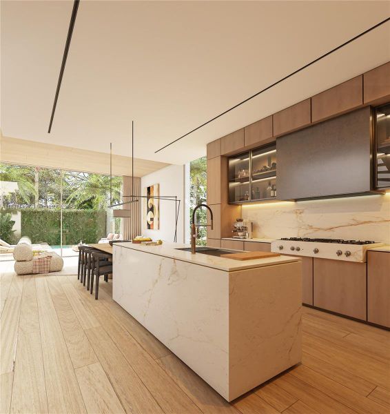 Furnished interior view inside a new home in , Miami (Image 9). Furnished interior view inside a new home in , Miami (Image 9).