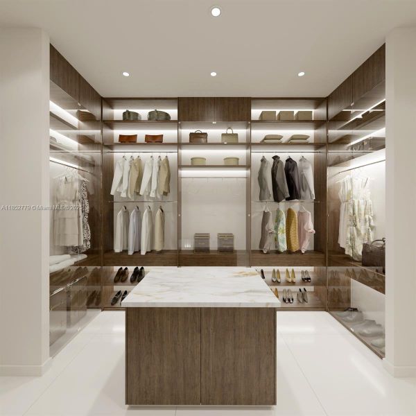 Furnished interior view inside a new home in , Davie (Image 6).