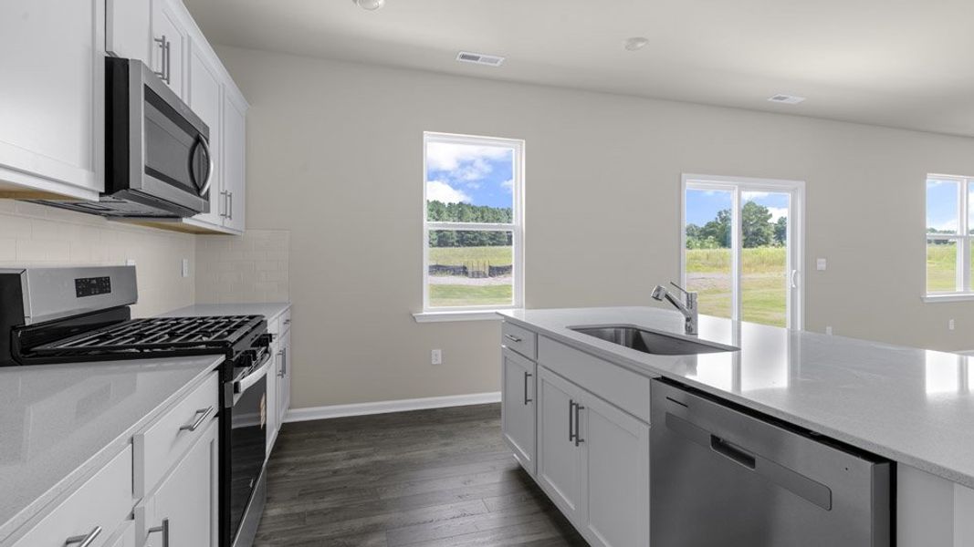 Furnished interior view inside a new home in Westerly, Lillington (Image 6).
