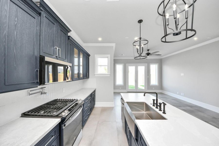 Furnished interior view inside a new home in , Houston (Image 6). Furnished interior view inside a new home in , Houston (Image 6).