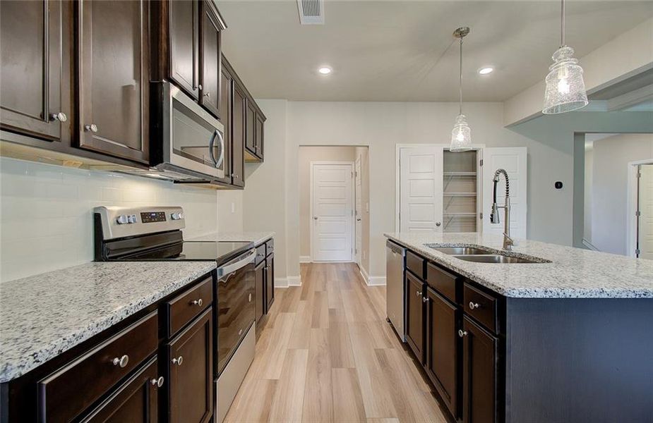 Furnished interior view inside a new home in Crofton Place Enclave, Snellville (Image 30).