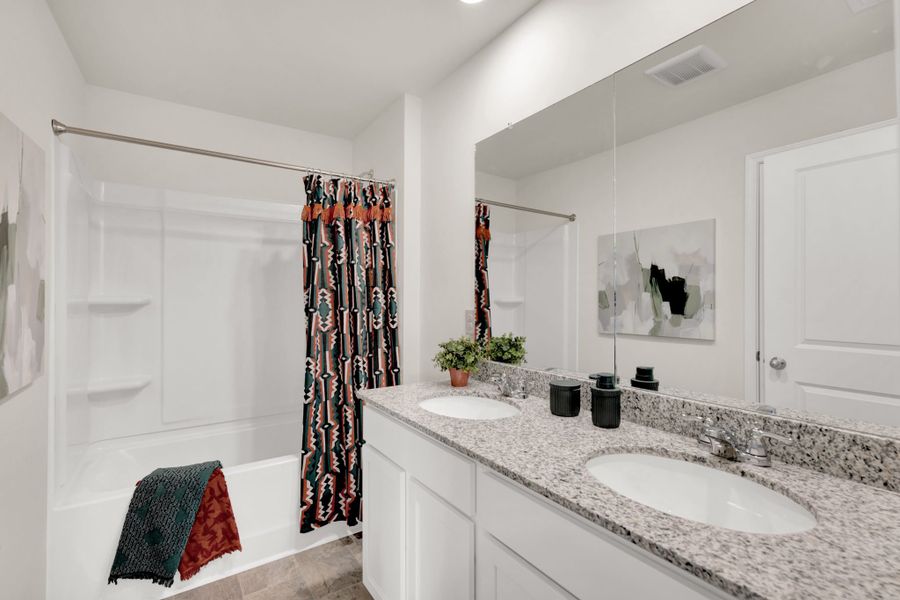 Representative furnished interior of a home built from the Salem by D.R. Horton in Isabel Estates, Knoxville (Image 32).