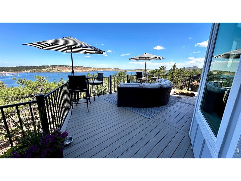 Exterior details and patio area of a home in , Loveland (Image 29).