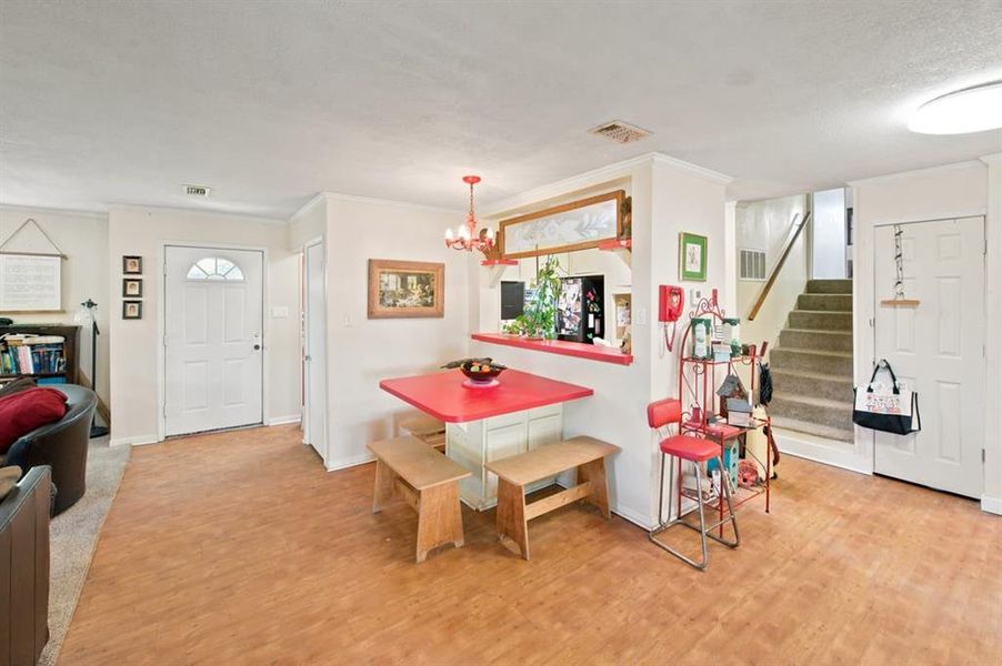 Furnished interior view inside a new home in , Whitney (Image 13).