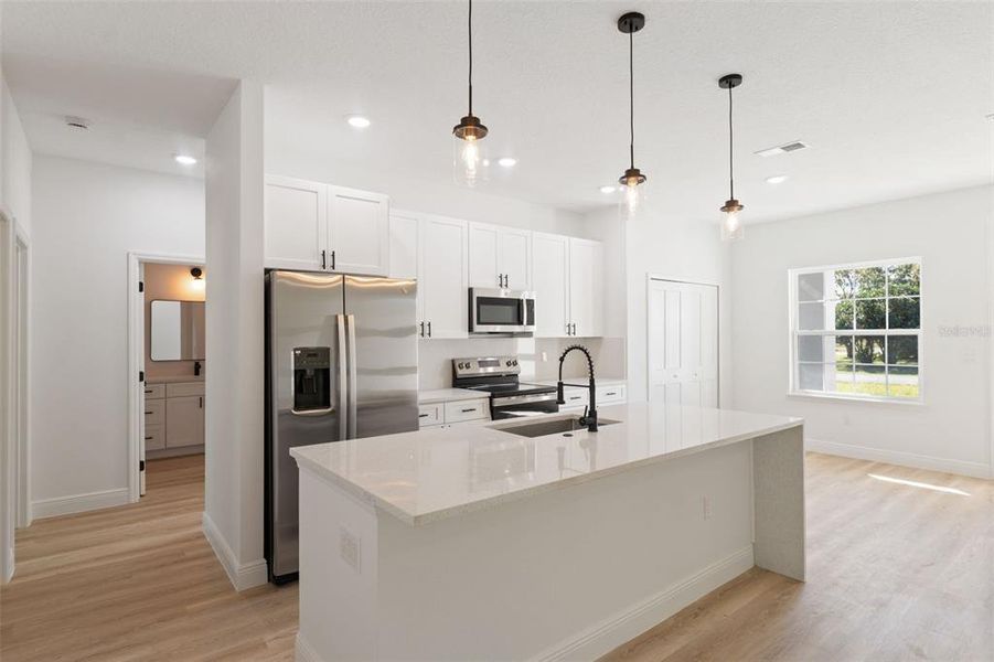 Furnished interior view inside a new home in , Ocala (Image 10).