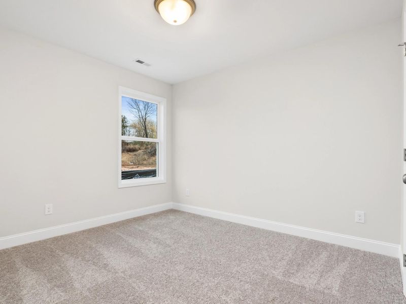 Representative unfurnished interior of a home built from the The Asheville D by Davidson Homes LLC in Bailey Park, Fayetteville (Image 14). Representative unfurnished interior of a home built from the The Asheville D by Davidson Homes LLC in Bailey Park, Fayetteville (Image 14).