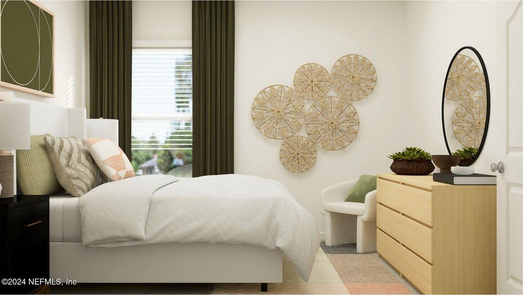 Furnished interior view inside a new home in Granary Park, Green Cove Springs (Image 12).