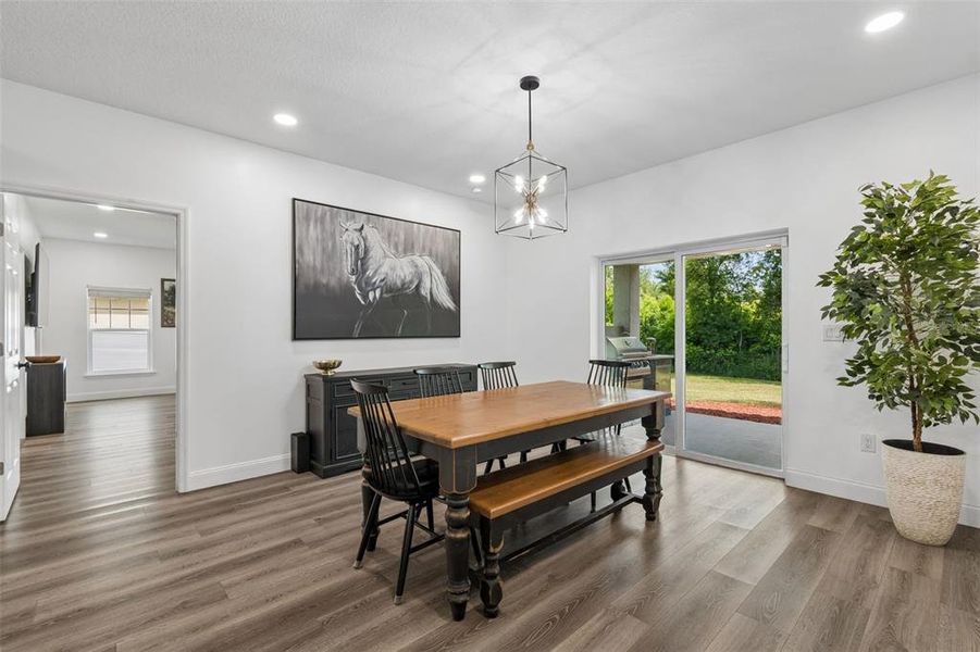 Furnished interior view inside a new home in , Dade City (Image 18). Furnished interior view inside a new home in , Dade City (Image 18).