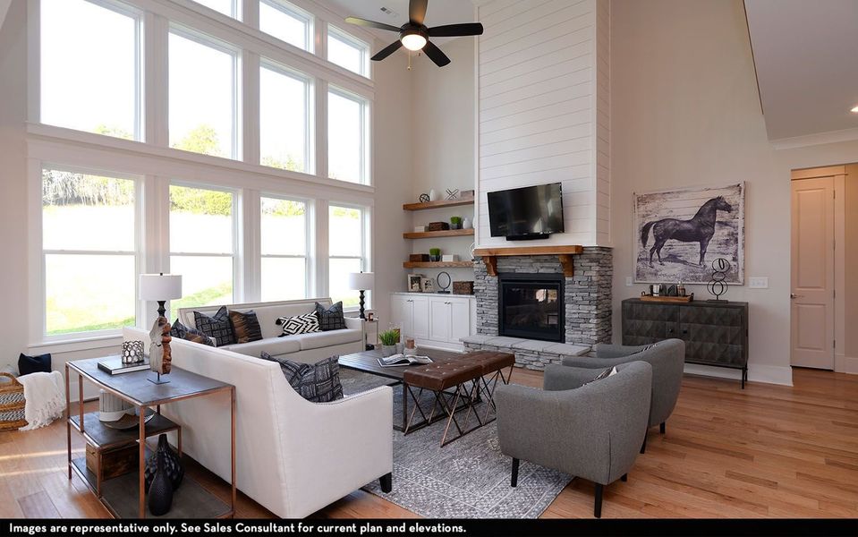 Furnished interior view inside a new home in Belvoir, Fairview (Image 15).
