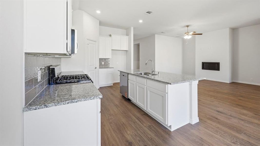 Furnished interior view inside a new home in Morning Ridge, Princeton (Image 3).